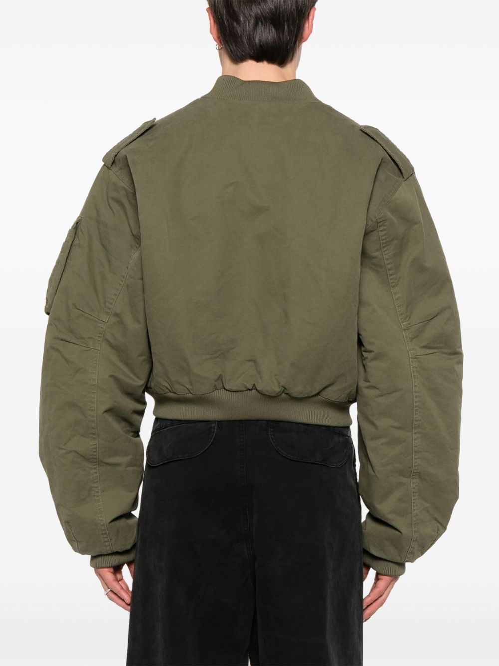 Olive green A-4 bomber jacket Entire Studios - unisex Olive green A-4 bomber jacket Entire Studios - unisex